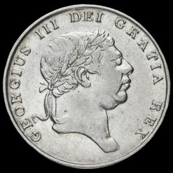 1812 George III Silver Eighteenpence Bank Token Obverse