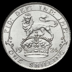 1924 George V Silver Shilling Reverse
