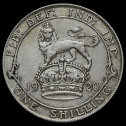 1920 George V Silver Shilling Reverse