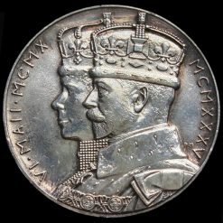 1935 George V Official Silver Jubilee Medal Obverse