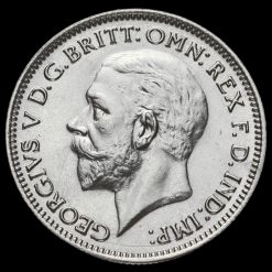 1935 George V Silver Sixpence Obverse