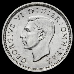 1944 George VI Silver Threepence Obverse