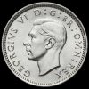 1946 George VI Silver Sixpence Obverse