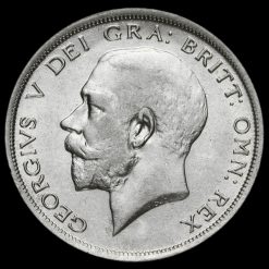 1920 George V Silver Half Crown Obverse
