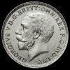 1921 George V Silver Threepence Obverse
