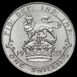1922 George V Silver Shilling Reverse