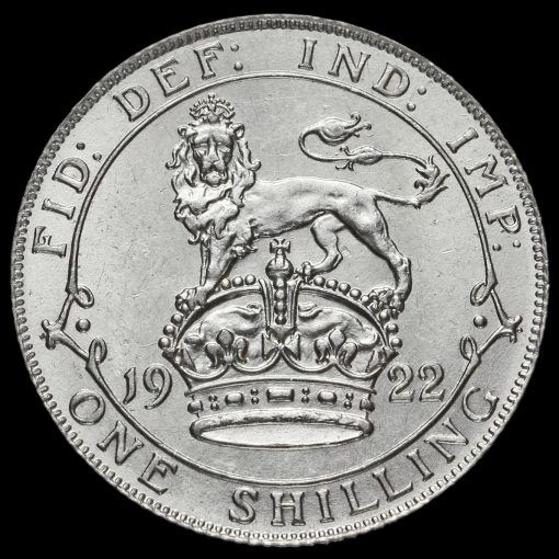 1922 George V Silver Shilling Reverse