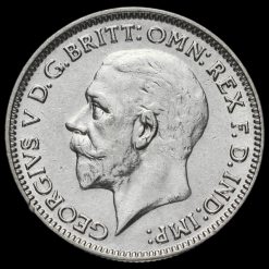 1931 George V Silver Sixpence Obverse