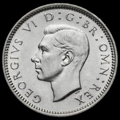 1940 George VI Silver Sixpence Obverse