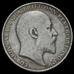 1905 Edward VII Silver Sixpence Obverse