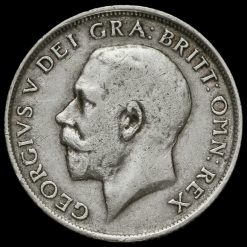 1913 George V Silver Shilling Obverse