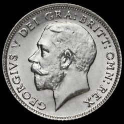 1915 George V Silver Sixpence Obverse