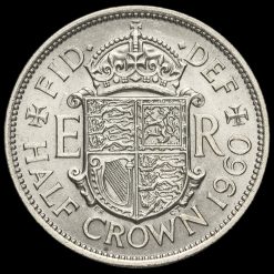 1960 Elizabeth II Half Crown Reverse