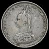 1889 Queen Victoria Jubilee Small Head Silver Shilling Obverse