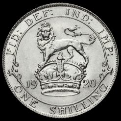1920 George V Silver Shilling Reverse