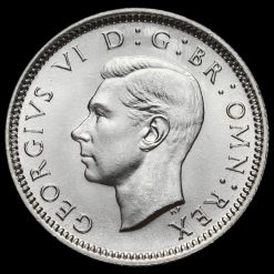 1937 George VI Silver Sixpence Obverse