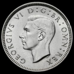 1938 George VI Silver Sixpence Obverse