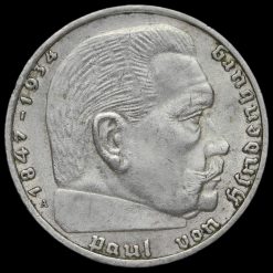 1939 Germany 2 Reichsmark Obverse