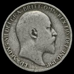 1904 Edward VII Silver Sixpence Obverse