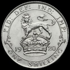 1920 George V Silver Shilling Reverse