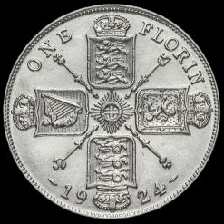 1924 George V Silver Florin Reverse