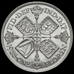 1933 George V Silver Florin Reverse