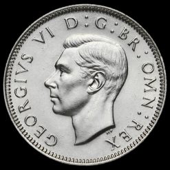 1939 George VI Silver Scottish Shilling Obverse