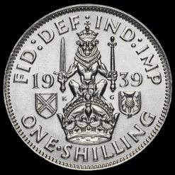 1939 George VI Silver Scottish Shilling Reverse