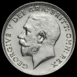 1920 George V Silver Sixpence Obverse