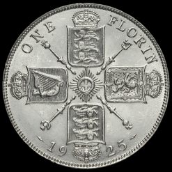 1925 George V Silver Florin Reverse