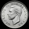 1945 George VI Silver Half Crown Obverse
