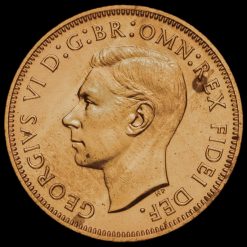 1950 George VI Proof Halfpenny Obverse