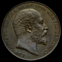 1904 Edward VII Penny Obverse