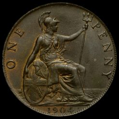 1904 Edward VII Penny Reverse