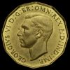 1937 George VI Brass Threepence Obverse
