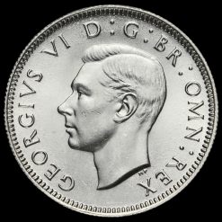 1945 George VI Silver Scottish Shilling Obverse