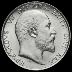 1906 Edward VII Silver Shilling, G/EF