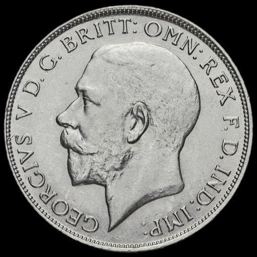 1922 George V Silver Florin Obverse