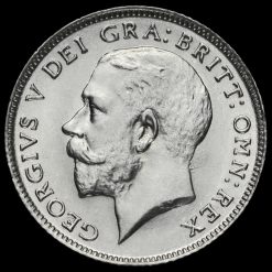 1922 George V Silver Sixpence Obverse