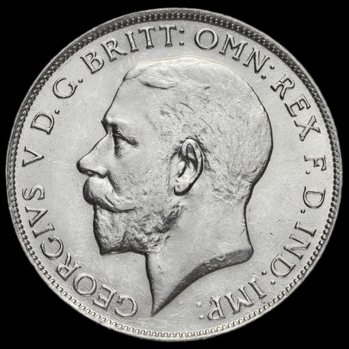 1924 George V Silver Florin Obverse