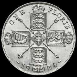 1924 George V Silver Florin Reverse