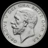 1934 George V Silver Half Crown Obverse