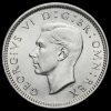 1939 George VI Silver Sixpence Obverse