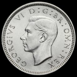 1939 George VI Silver Sixpence Obverse