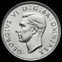 1939 George VI Silver Scottish Shilling Obverse