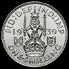 1939 George VI Silver Scottish Shilling Reverse