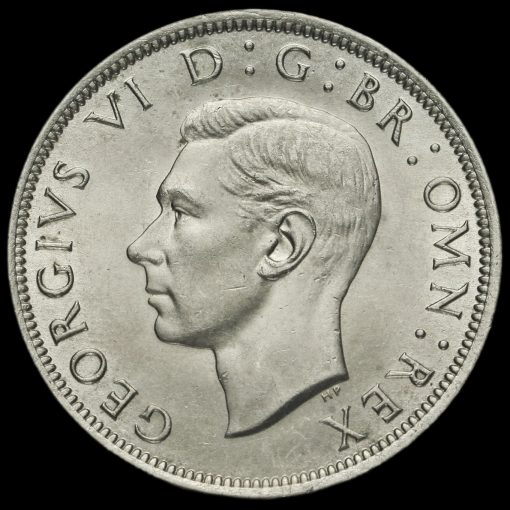 1947 George VI Half Crown Obverse