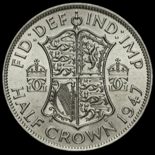 1947 George VI Half Crown Reverse