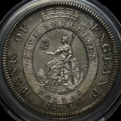 1804 George III Bank of England Issue Silver Dollar Reverse