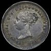 1839 Queen Victoria Young Head Silver Maundy Twopence Obverse